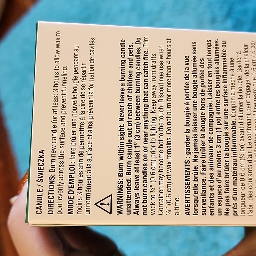 Arbonne sugared amber candle - Picture 3 of 3